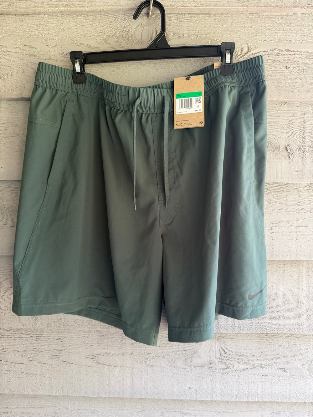 Nike Men's Performance Athletic Shorts in Olive